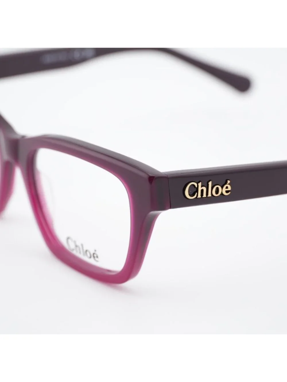Chloe CH0242O 007 Eyeglasses Bordeaux 53mm Square Frame